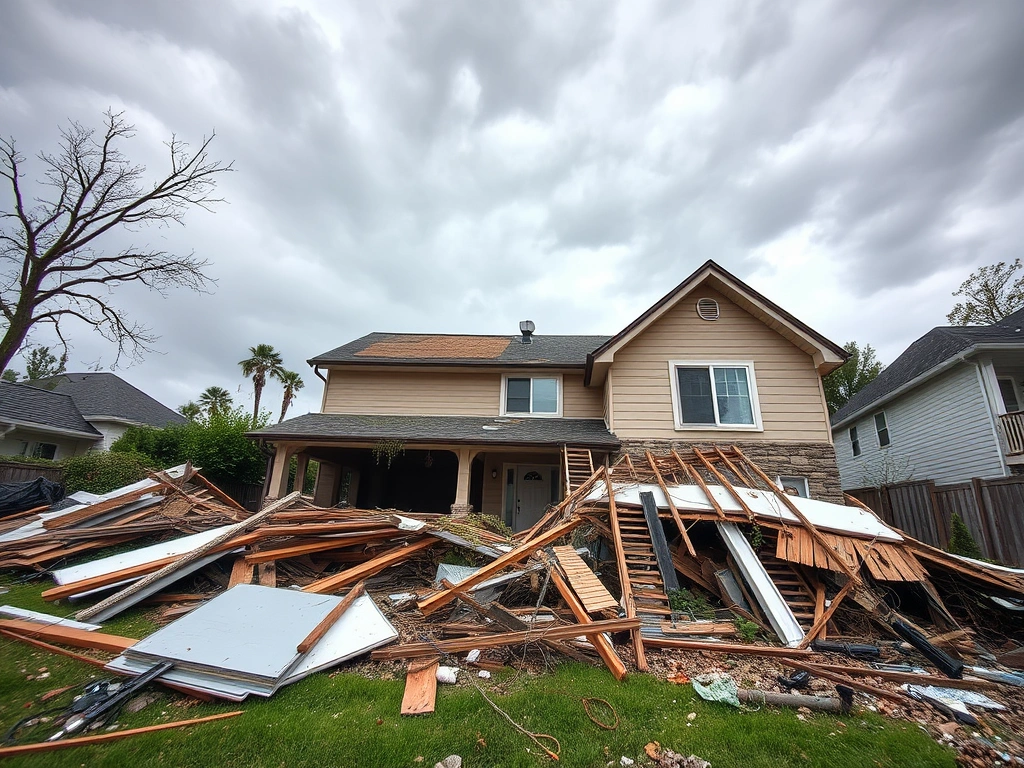 Storm Natural Disaster Damage