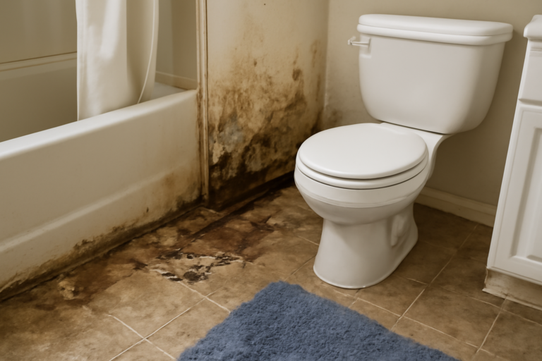 Bathroom Water Damage Restoration