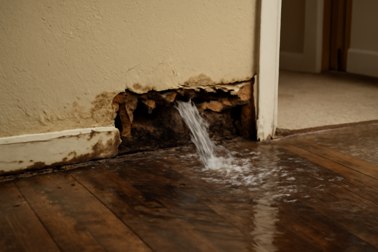 Burst Pipe Water Removal