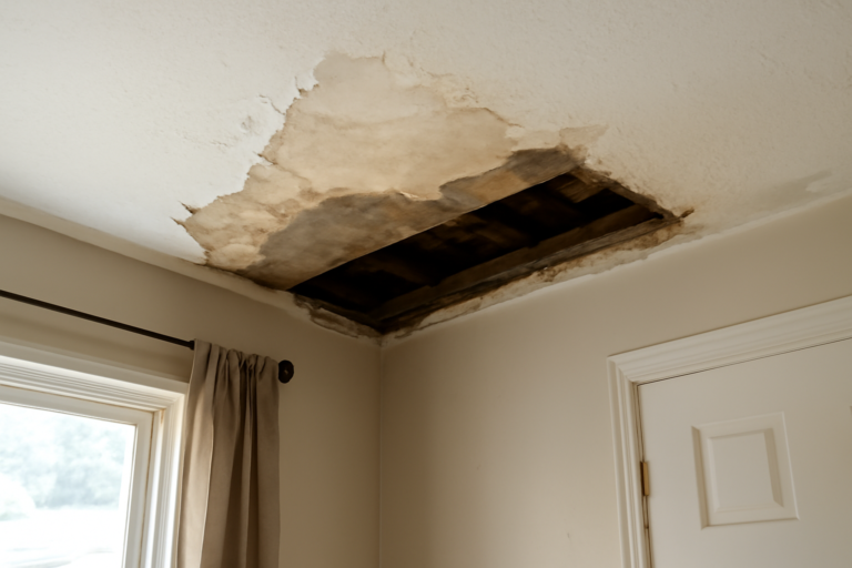 Ceiling Water Damage Repair