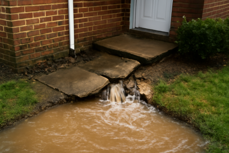 Clogged Drain Water Removal