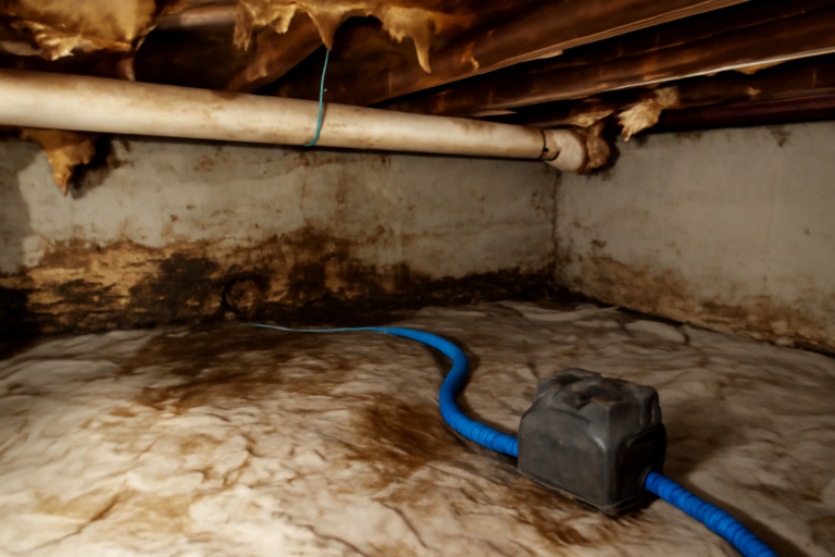 Crawl Space Water Extraction
