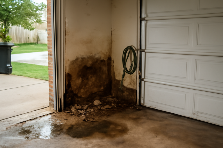 Garage Water Damage Cleanup