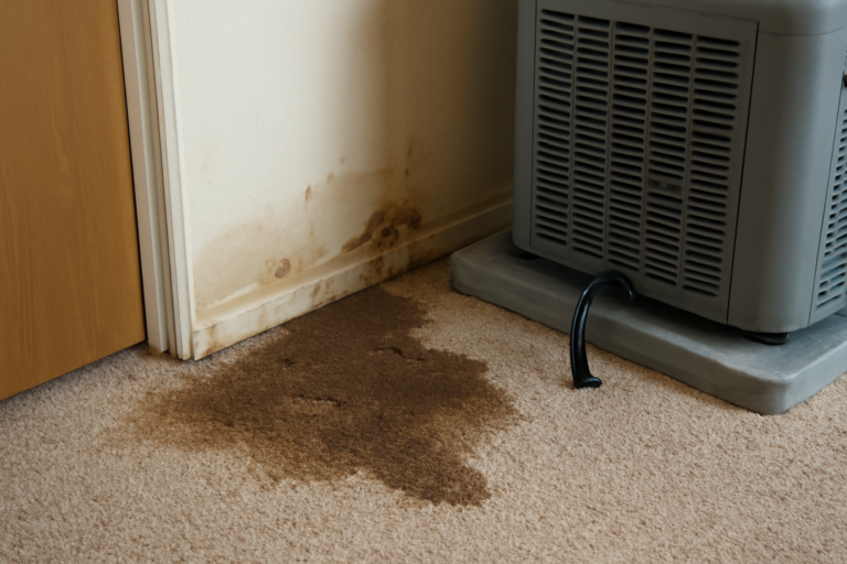 HVAC Leak Water Removal