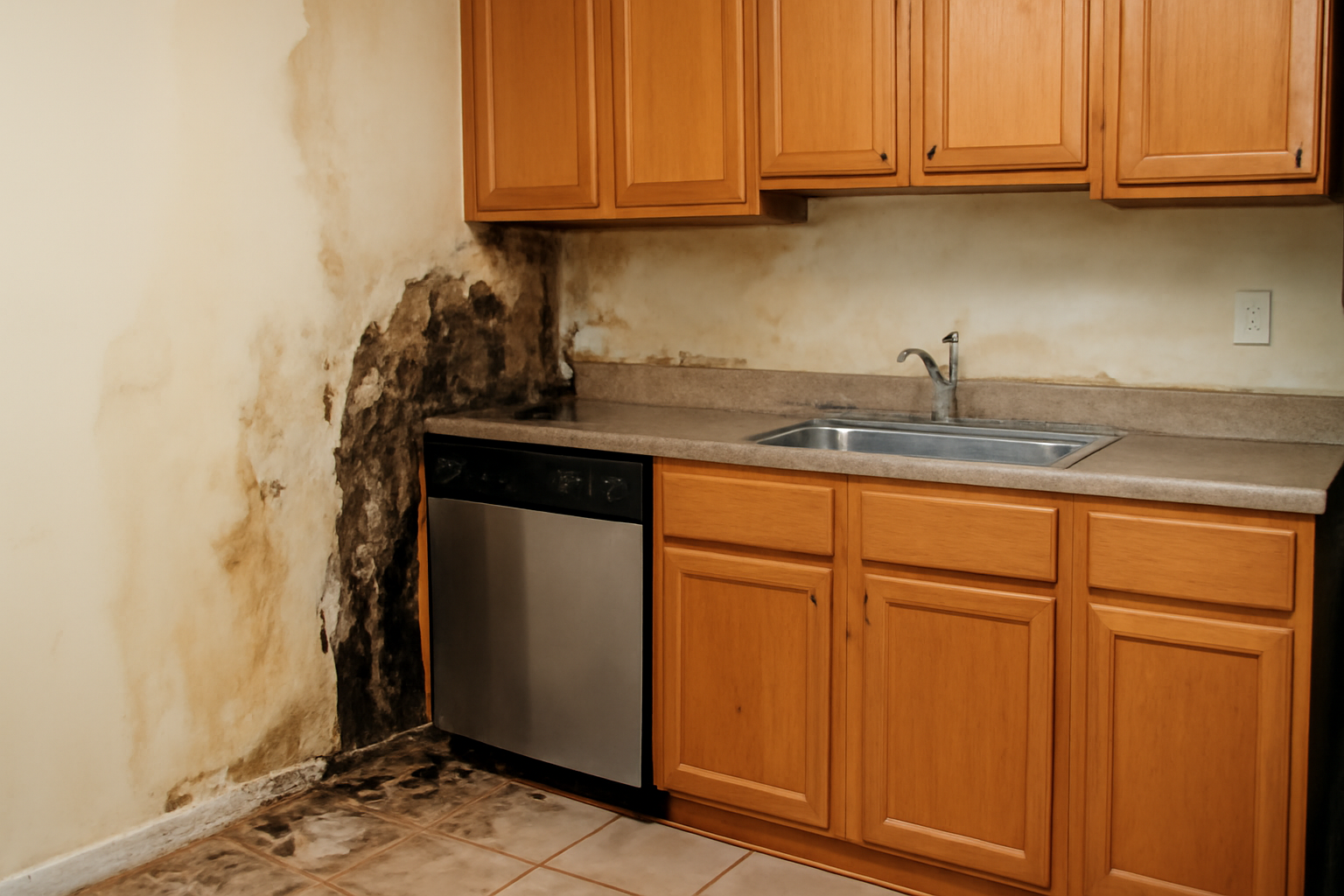 Kitchen Water Damage Restoration in Winkelman, AZ