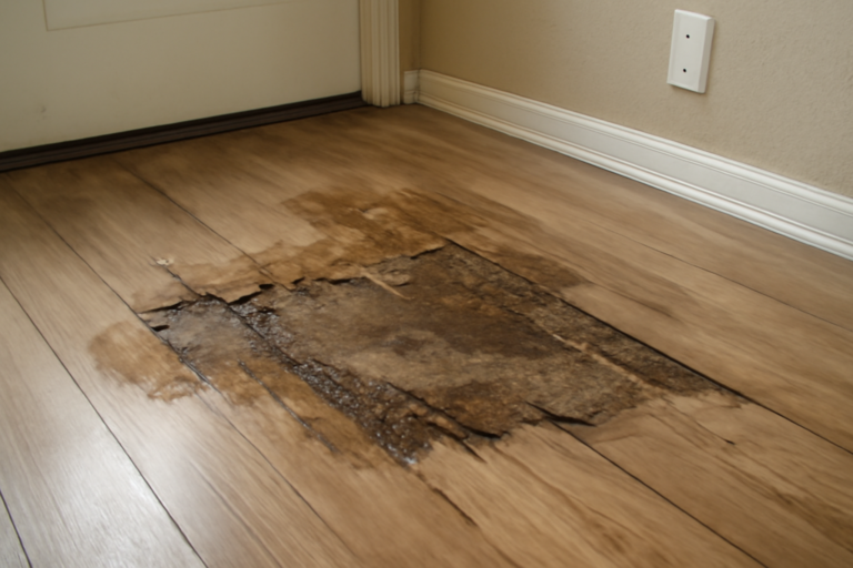 Laminate Floor Water Extraction