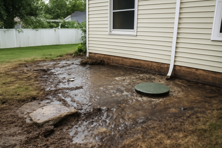 Septic Tank Backup Water Removal