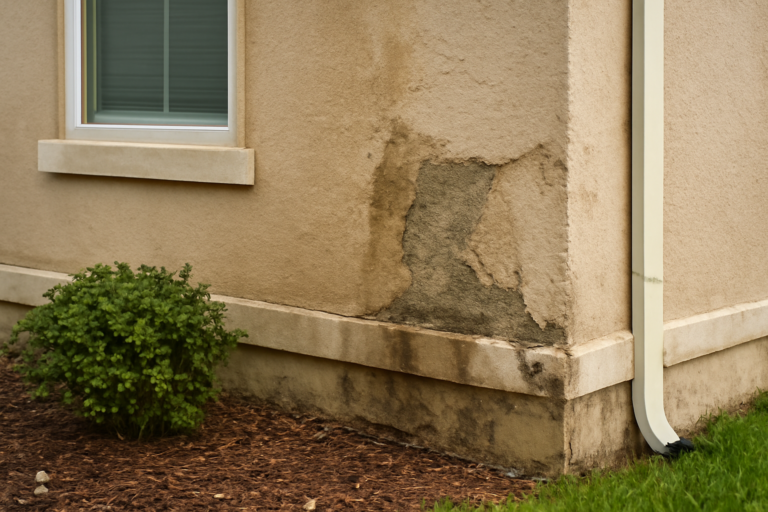 Stucco Water Damage Repair