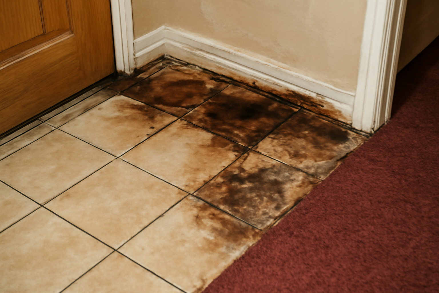 Tile Floor Water Damage Restoration in Winkelman, AZ