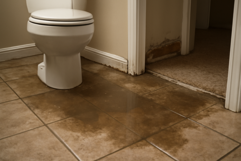 Toilet Overflow Water Removal