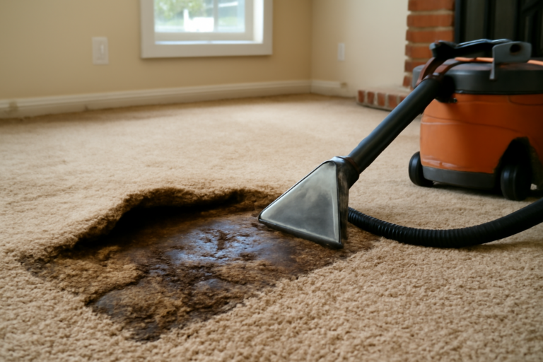Under Carpet Water Extraction