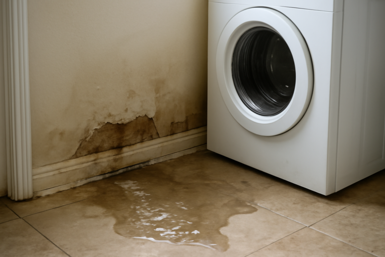Washing Machine Overflow Water Removal