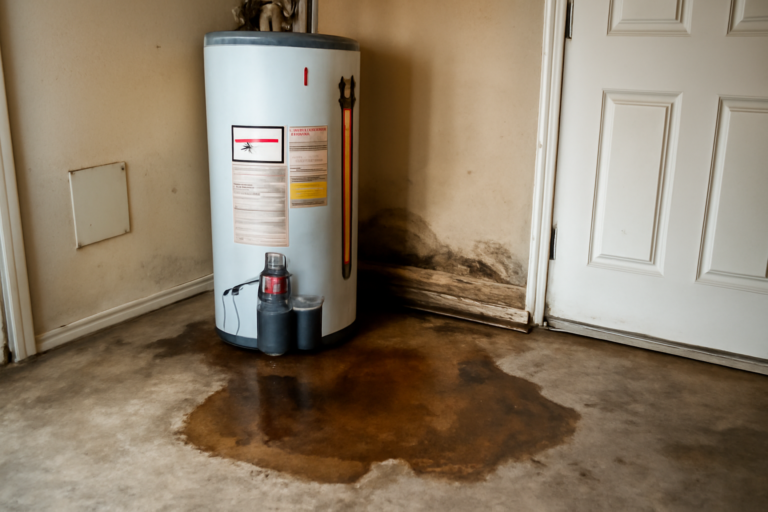 Water Heater Leak Water Removal